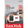 SanDisk 32 GB microSDHC UHS-I Ultra + SD adapter SDSQUNR-032G-GN3MA - зображення 2