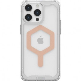 URBAN ARMOR GEAR iPhone 15 Pro Max - Plyo Magsafe Ice/Rose Gold (114305114348)