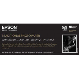 Epson Traditional Photo Paper 24"x15m (C13S045055)