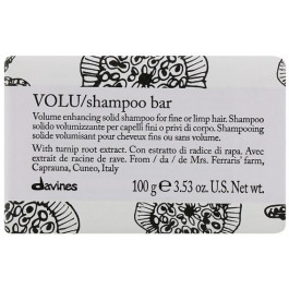 Davines Твердий шампунь  Volu Shampoo Bar для надання Об&#39;єму тонкому та ослабленому волоссю 100 г (80046