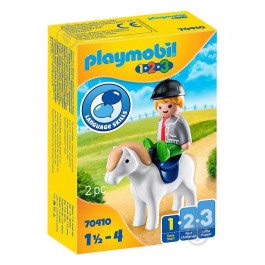 Playmobil 1.2.3 Хлопчик з поні (70410)