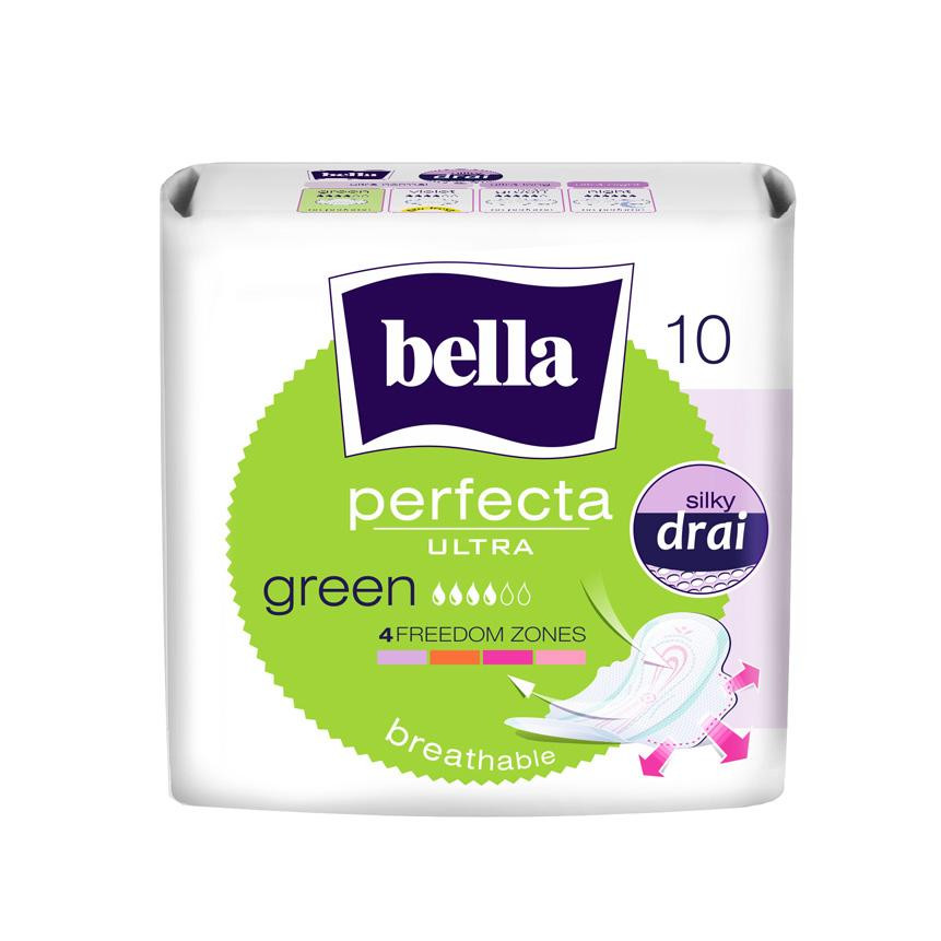 Bella Гігієнічні прокладки  Perfecta Ultra Green, 10 шт - зображення 1