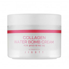 Jigott Зволожуючий крем для обличчя  Колаген Collagen Water Bomb Cream 150 мл (8809541282867)