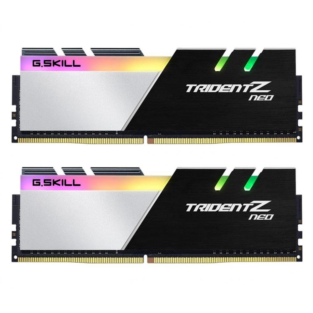 G.Skill 32 GB (2x16GB) DDR4 3600 MHz Trident Z Neo (F4-3600C16D-32GTZNC) - зображення 1