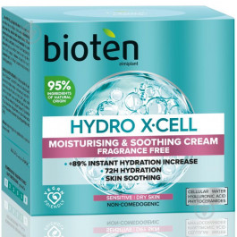 Bioten Зволожувальний та заспокійливий крем для обличчя  Hydro X-Cell Moisturising & Soothing Cream для сух