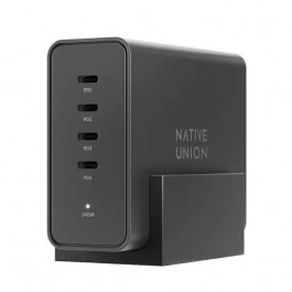 NATIVE UNION 4xUSB-C Desktop 140W Black (FAST-PD140-BLK-EU)