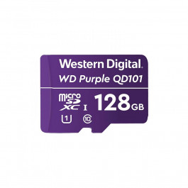 WD 128 GB microSDXC UHS-I Class 10 Purple QD101 WDD128G1P0C