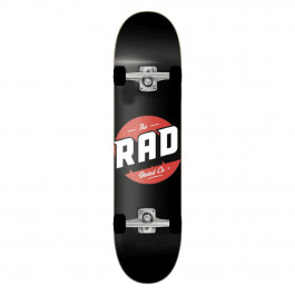 RAD Logo Progressive Complete Skateboard 8.125" Black