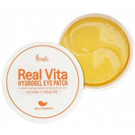 Prreti Гідрогелеві патчі для очей  Real Vita Hydrogel Eye Patch з вітаміном C 60 шт. (8809541199240)