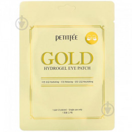 Petitfee Gold Hydrogel Eye Patch Гідрогелеві патчі для очей з золотим комплексом +5 - (1 пара)
