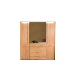 K'Len Николь шкаф 6Д паспарту зеркало bronze (46651)