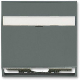 ABB Лицевая панель с маркировочной этикеткой графит/бело-ледяной, Neo (5014M-A00100 61)