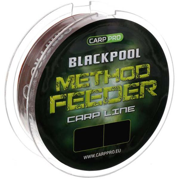 Carp Pro Blackpool Method Feeder / Dark Brown / 0.35mm 150m 14.9kg (CP4615-035) - зображення 1