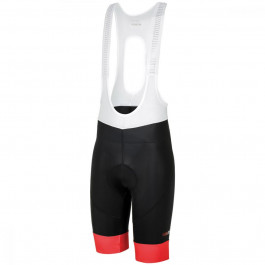 Zerorh+ велошорті Logo Bibshorts Black - Red (2018) L