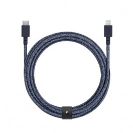 NATIVE UNION Belt Cable XL USB-C to Lightning 3m Indigo (BELT-CL-IND-3-NP)