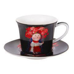 Gapchinska Чашка для кофе с блюдцем 75мл 924-669