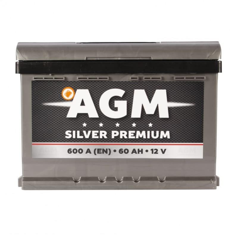  AGM 6СТ-60 АзЕ Silver Premium - зображення 1