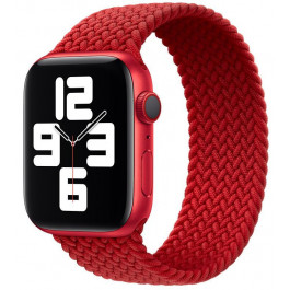 HiC Ремінець  for Apple Watch 44/42mm - Braided Solo Loop PRODUCT RED - Size L