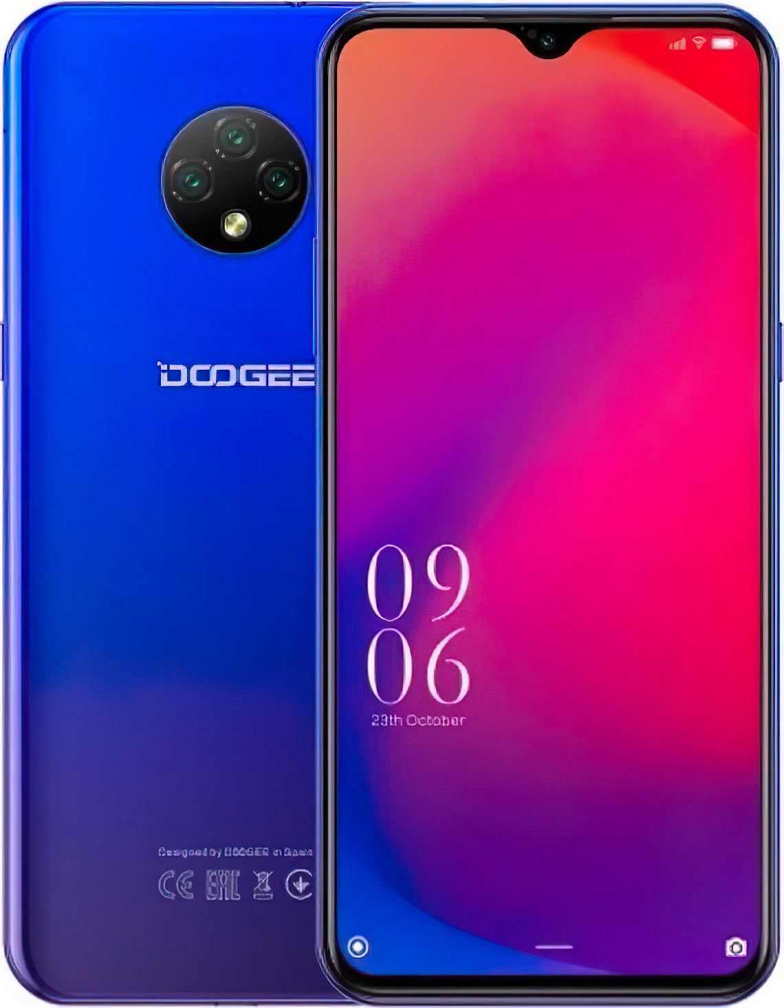 DOOGEE X95 3/16GB Blue - зображення 1