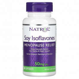 Natrol Soy Isoflavones 50 mg, 60 капсул