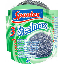 Spontex Шкребок  Steelmax сталевий 3 шт. (9001378720027)