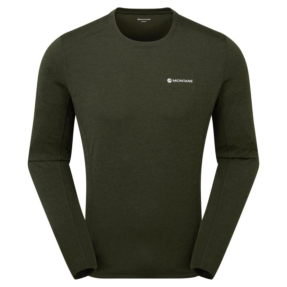 Montane Термокофта  Dart Long Sleeve T-Shirt Oak Green (MDRLSOAKA15) L - зображення 1