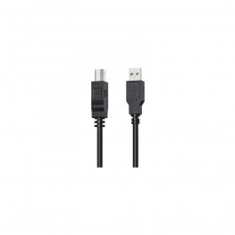 HP USB AM to BM, 1m Black (DHC-PT100-1M)