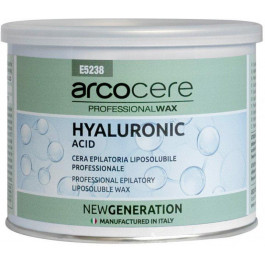 Arcocere Віск у банку для депіляції  New Generation Hyaluronic acid 400 мл (8024908052383)