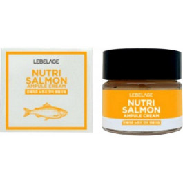 Lebelage Крем поживний  Ampule Cream Nutri Salmon з лососевою олією 70 мл (8809317111889)