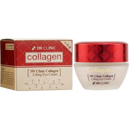 3W CLINIC Крем-ліфтинг для шкіри навколо очей  Collagen Lifting Eye Cream Колагеновий 35 мл (8809305082757)