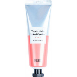 Tenzero Крем для рук  Touch Holic Hand Cream Rose Peach з трояндою та персиком 50 мл (8809628880504)