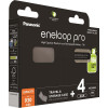 Panasonic Eneloop Pro + Case AAA 930mAh 4шт/уп (BK-4HCDEC4CP) - зображення 1
