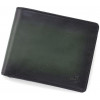  Visconti Зелений чоловічий портмоне з телячої шкіри  AT60 GREEN Arthur c RFID
