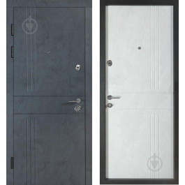 Revolut Doors В-610 мод.250 бетон антрацит/оксид білий бетон антрацит / оксид 2050x950 мм праві