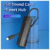 Vention Hub USB 3.1 Type-C Black (TGQBB) - зображення 5