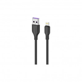 2E USB 2.0 to Lightning 1m Glow Black (2E-CCAL-BL)