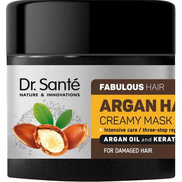 Dr. Sante Крем-маска  Argan Hair 300 мл (4823015933110) - зображення 1