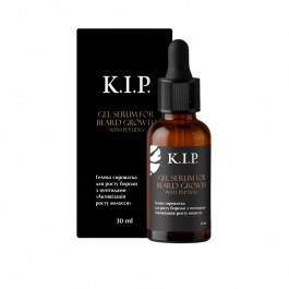 K.I.P. Natural Cosmetic Гелева сироватка для росту бороди з пептидами Активізація росту волосся K.I.P. 30 мл