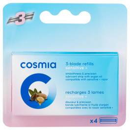 Cosmia Змінні картриджі  3 Sensitive +, 4 шт.