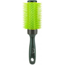 Beter VIVA Гребінець масажний  Deslia Hair Flow Light Green для сушіння феном кругла d 33 мм (8412122033859_lig