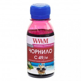 WWM Чернила Canon GI-490M Magenta 100г (C49/M-2)