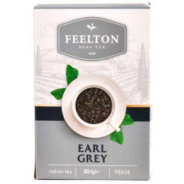 Feelton Чай чорний  Earl Grey з ароматом бергамоту 90 г (4820186121438)