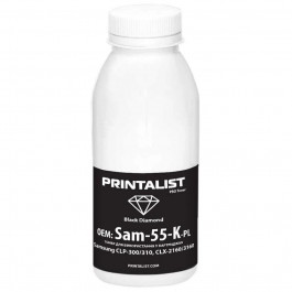 Printalist Тонер SamsungCLP-300/310, CLX-2160/3160 55г Black (Sam-55-K-PL)