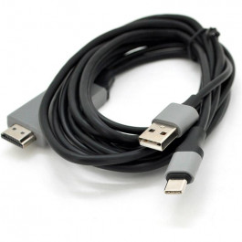 Voltronic USB Type-C to HDMI 2m Black (YT-CMTCVH-2.0M)