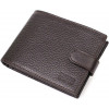 Bond Non Солідне чоловіче портмоне середнього розміру із фактурної шкіри коричневого кольору BOND (2422001) - зображення 1
