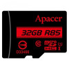 Apacer 32 GB microSDHC Class 10 UHS-I R85 + SD adapter AP32GMCSH10U5-R - зображення 3