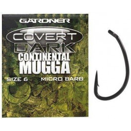 Gardner Covert Dark Continental Mugga / Barbed / №10 / 10pcs (DMHX10)