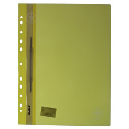 Norma Набор папок-скоросшивателей  А4 PP 120/160 мкм с европерфорацией Желтый 10 шт (8591662526233)