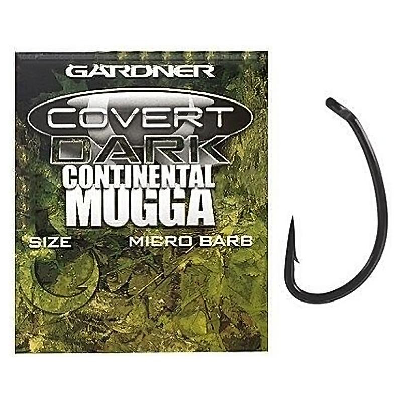 Gardner Covert Dark Continental Mugga / Barbed / №06 / 10pcs (DMHX6) - зображення 1