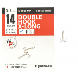 Gurza Double X-Long NI / K-1506 / №14 / 3pcs